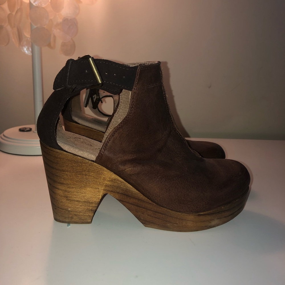 Free People Clog Heel Shoes
